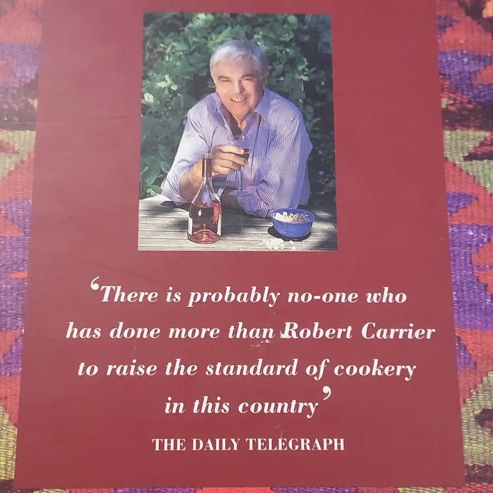 The Best of Robert Carrier Cookbook international cookbook foodie cookbook